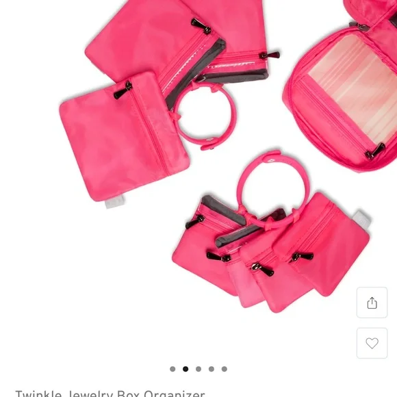 LUG~Twinkle Jewelry Organizer Box~Magenta~New with tags 💗💗💞 - Picture 3 of 14